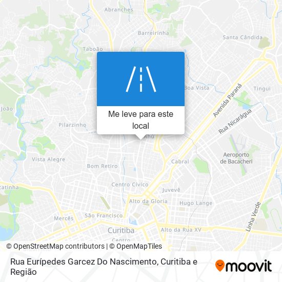 Rua Eurípedes Garcez Do Nascimento mapa