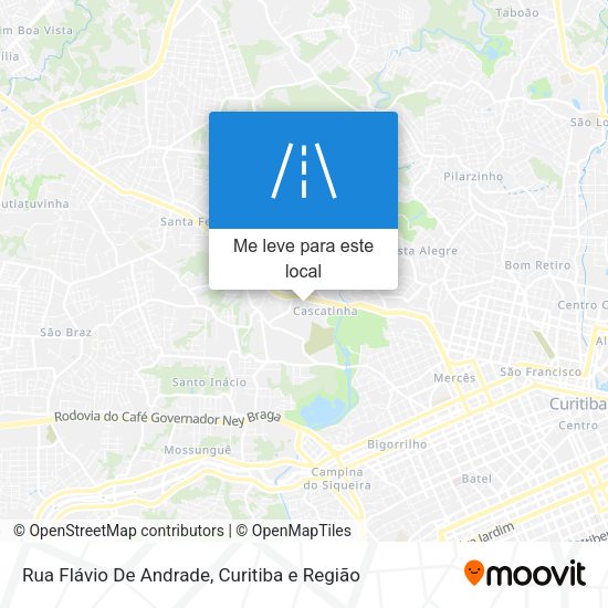 Rua Flávio De Andrade mapa