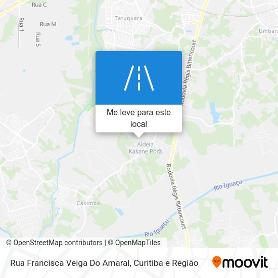 Rua Francisca Veiga Do Amaral mapa