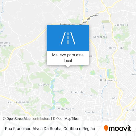 Rua Francisco Alves Da Rocha mapa