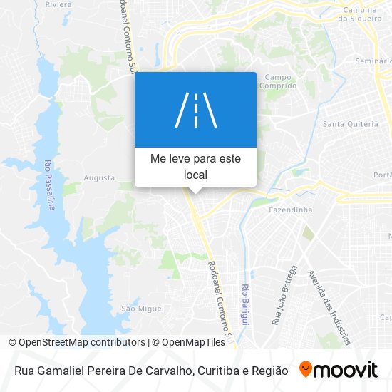 Rua Gamaliel Pereira De Carvalho mapa