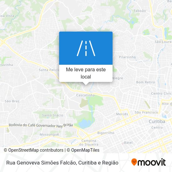 Rua Genoveva Simões Falcão mapa