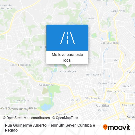 Rua Guilherme Alberto Hellmuth Seyer mapa