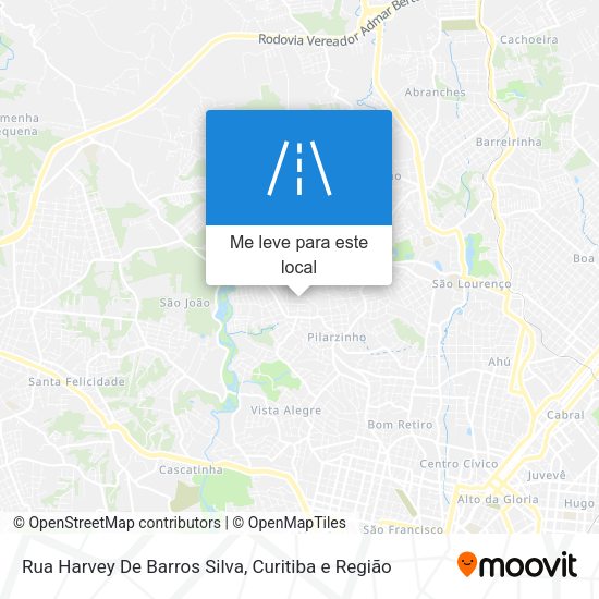 Rua Harvey De Barros Silva mapa