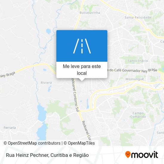 Rua Heinz Pechner mapa