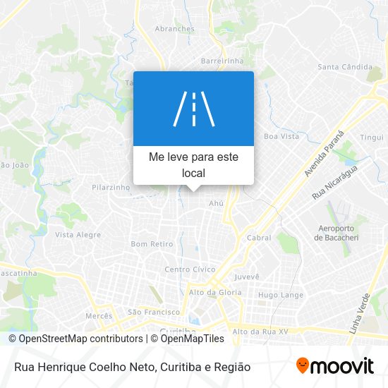 Rua Henrique Coelho Neto mapa