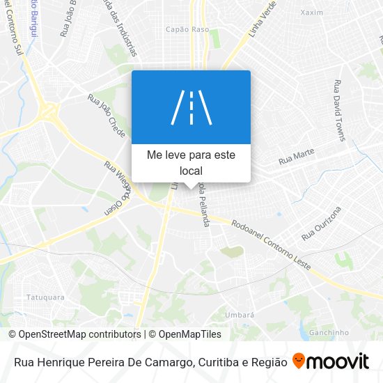 Rua Henrique Pereira De Camargo mapa