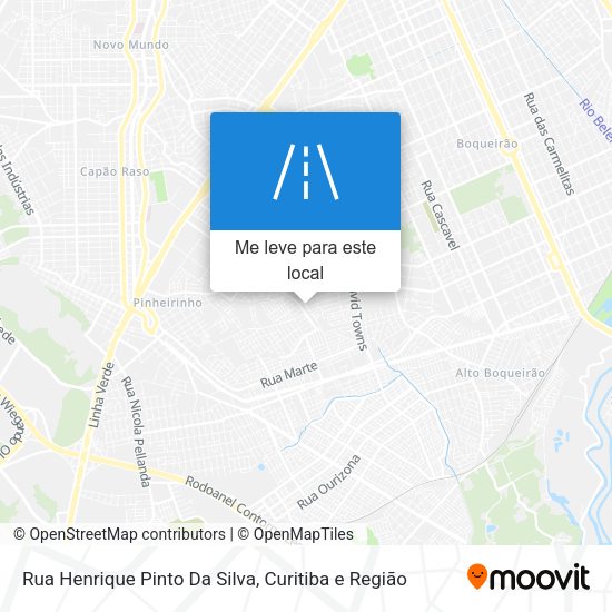 Rua Henrique Pinto Da Silva mapa