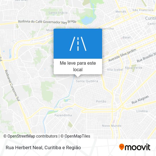 Rua Herbert Neal mapa