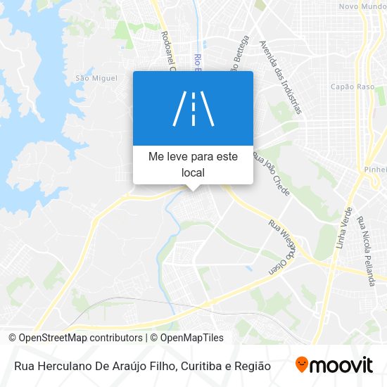 Rua Herculano De Araújo Filho mapa