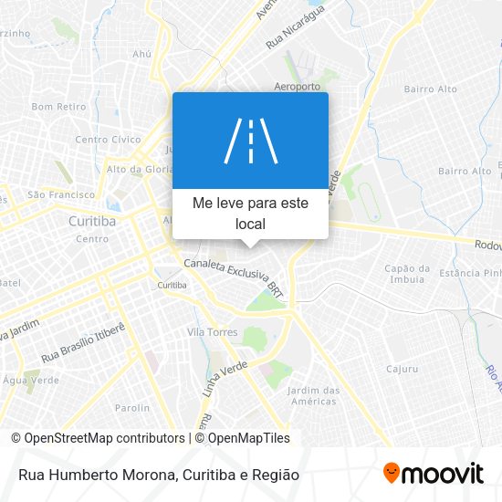 Rua Humberto Morona mapa