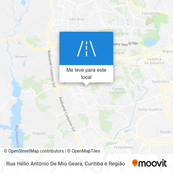 Rua Hélio Antônio De Mio Geara mapa