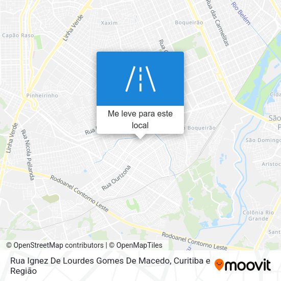 Rua Ignez De Lourdes Gomes De Macedo mapa