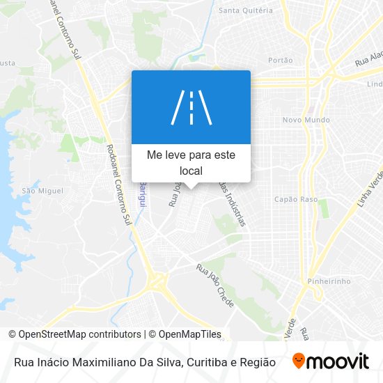 Rua Inácio Maximiliano Da Silva mapa