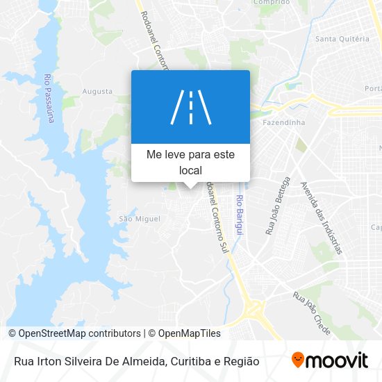 Rua Irton Silveira De Almeida mapa