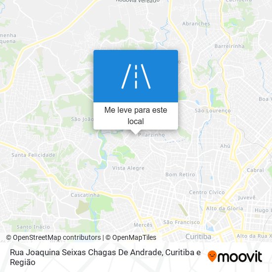 Rua Joaquina Seixas Chagas De Andrade mapa