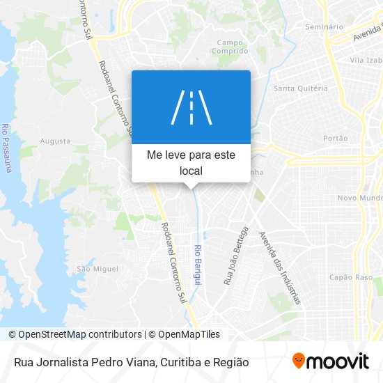 Rua Jornalista Pedro Viana mapa