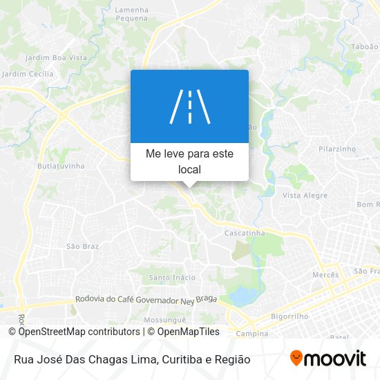 Rua José Das Chagas Lima mapa