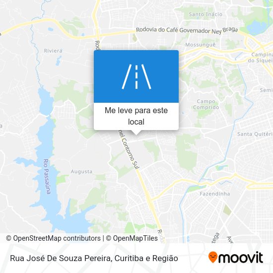 Rua José De Souza Pereira mapa