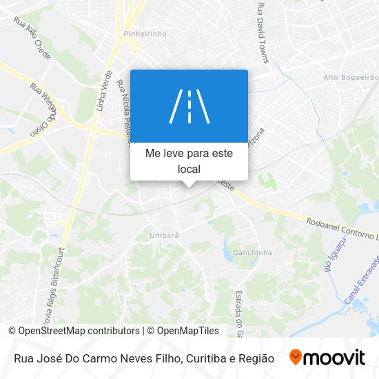 Rua José Do Carmo Neves Filho mapa