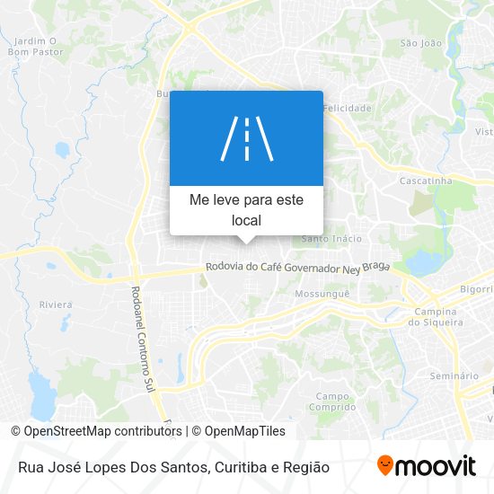 Rua José Lopes Dos Santos mapa