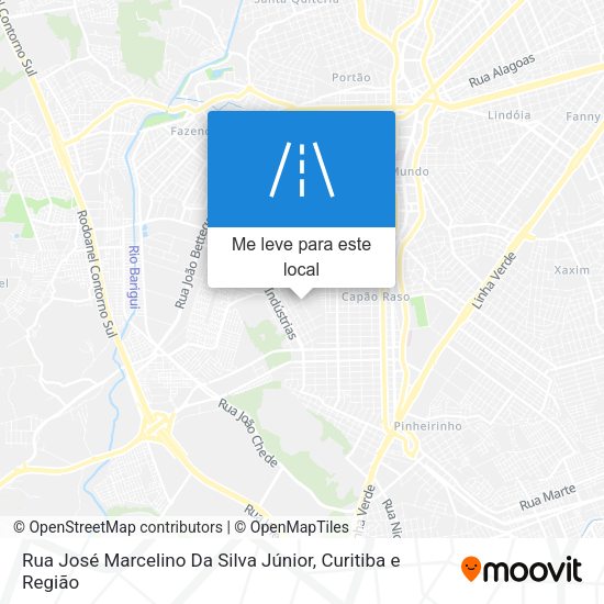 Rua José Marcelino Da Silva Júnior mapa