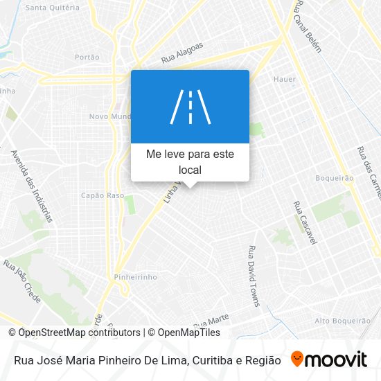 Rua José Maria Pinheiro De Lima mapa