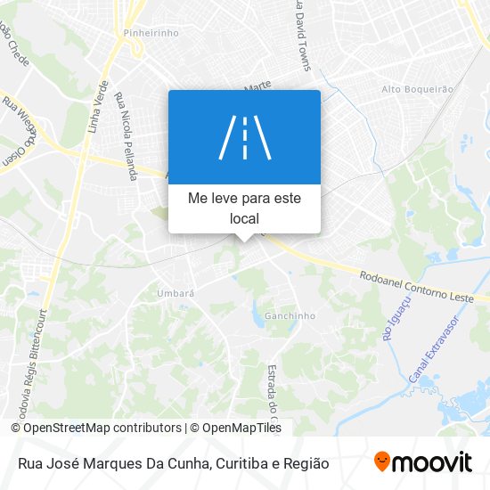 Rua José Marques Da Cunha mapa