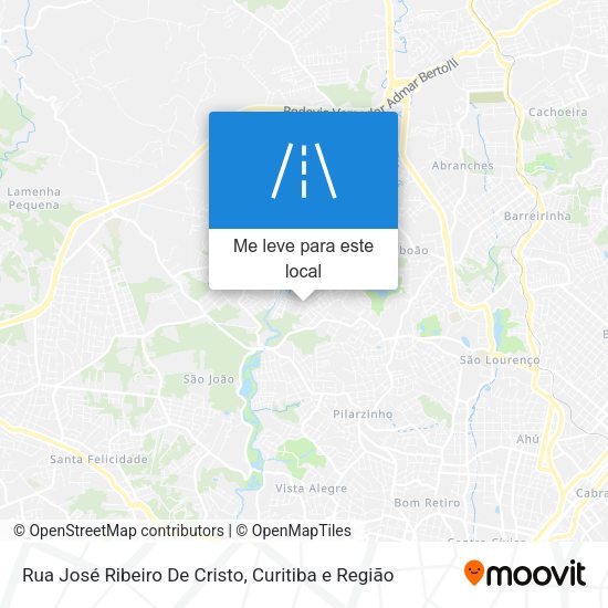 Rua José Ribeiro De Cristo mapa