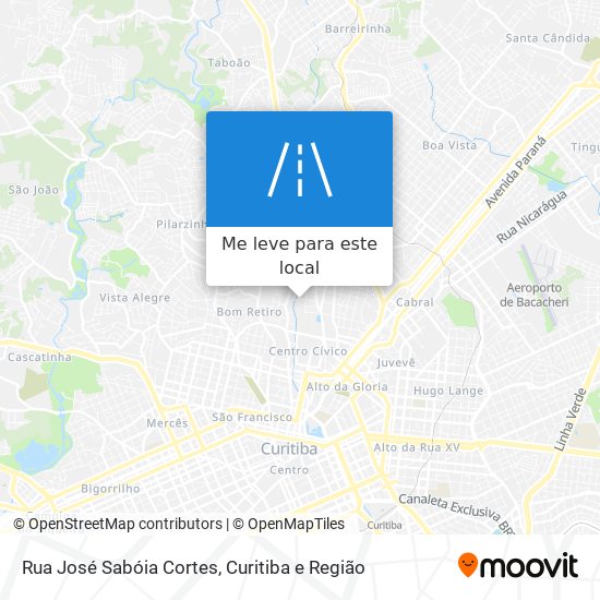 Rua José Sabóia Cortes mapa