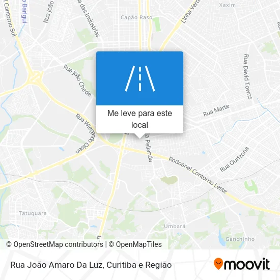 Rua João Amaro Da Luz mapa