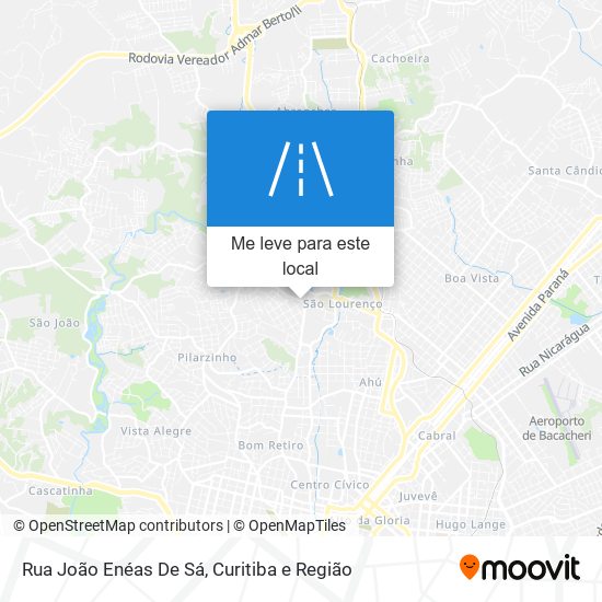 Rua João Enéas De Sá mapa