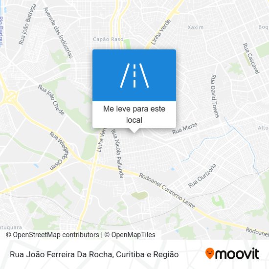 Rua João Ferreira Da Rocha mapa
