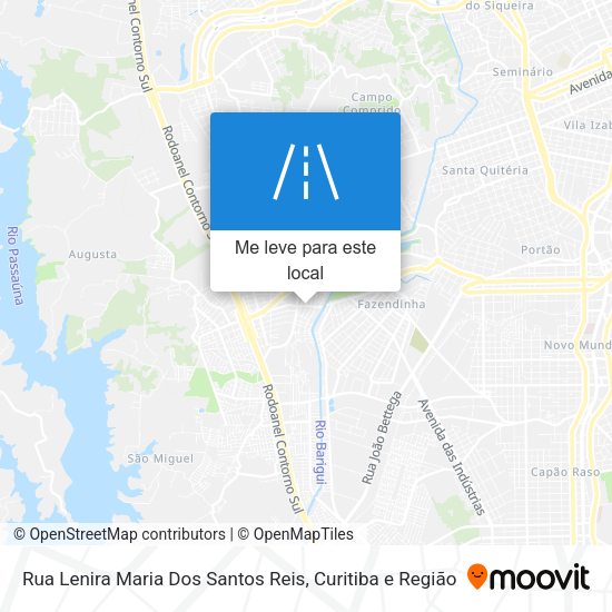 Rua Lenira Maria Dos Santos Reis mapa