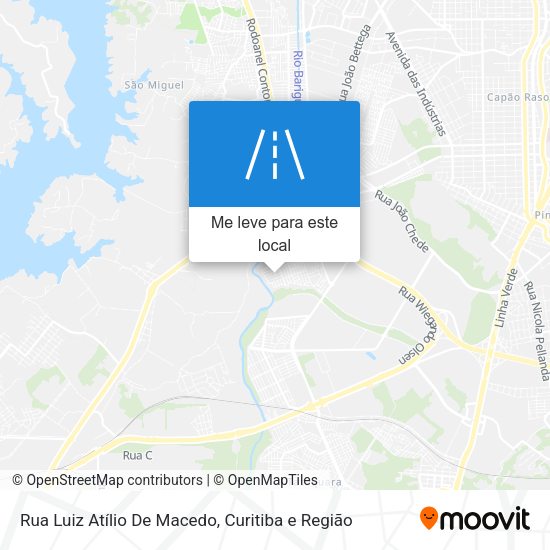 Rua Luiz Atílio De Macedo mapa