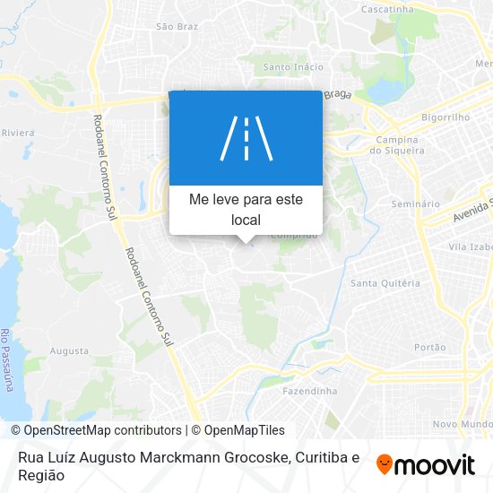 Rua Luíz Augusto Marckmann Grocoske mapa
