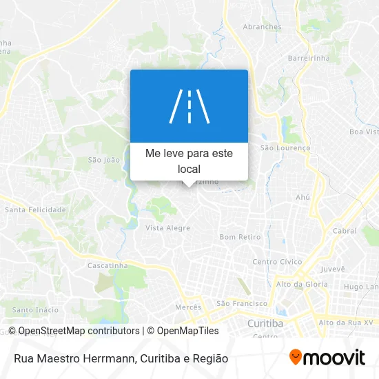 Rua Maestro Herrmann mapa