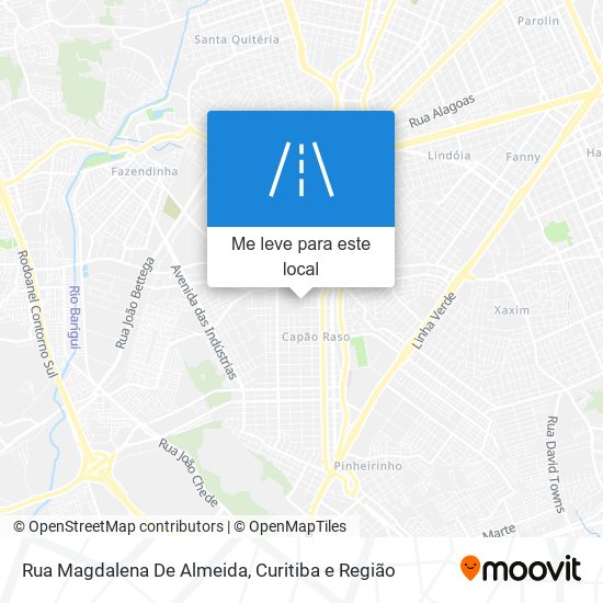 Rua Magdalena De Almeida mapa