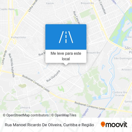 Rua Manoel Ricardo De Oliveira mapa