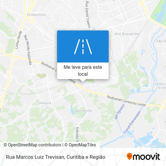 Rua Marcos Luiz Trevisan mapa