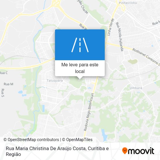 Rua Maria Christina De Araújo Costa mapa