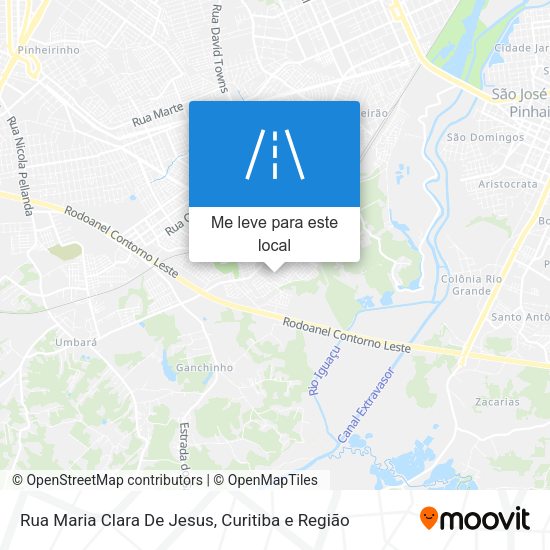 Rua Maria Clara De Jesus mapa