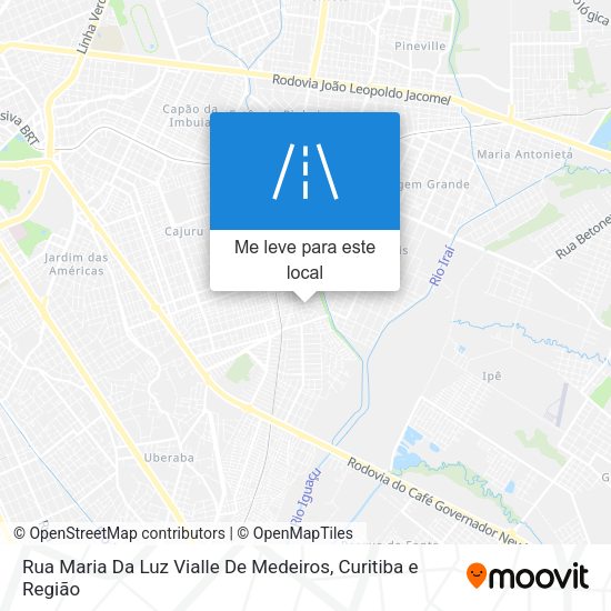 Rua Maria Da Luz Vialle De Medeiros mapa