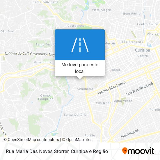 Rua Maria Das Neves Storrer mapa