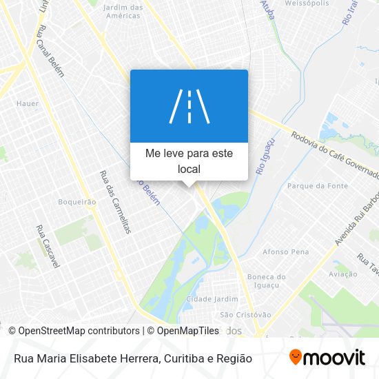 Rua Maria Elisabete Herrera mapa