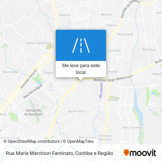 Rua Maria Marchiori Fantinato mapa