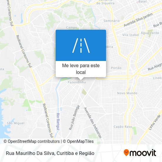Rua Maurilho Da Silva mapa