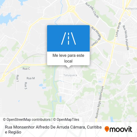 Rua Monsenhor Alfredo De Arruda Câmara mapa