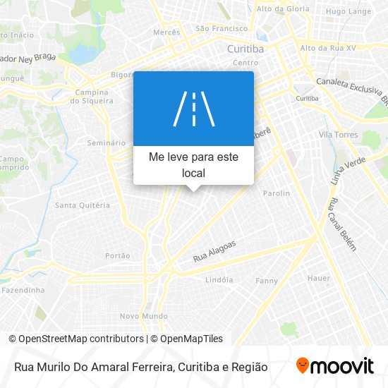 Rua Murilo Do Amaral Ferreira mapa