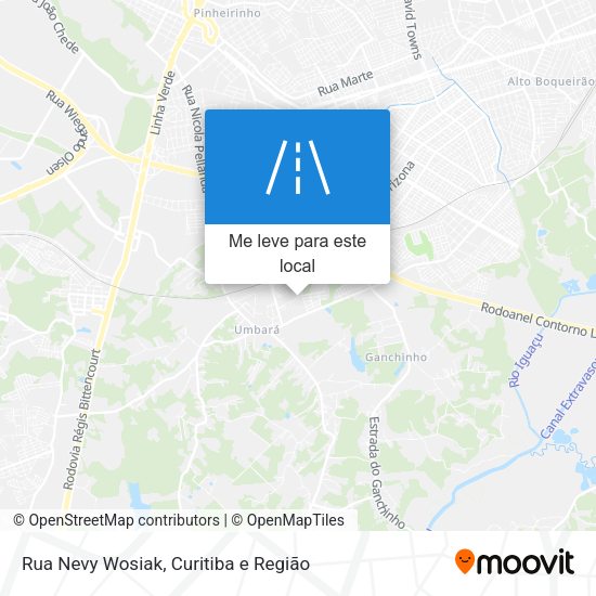 Rua Nevy Wosiak mapa